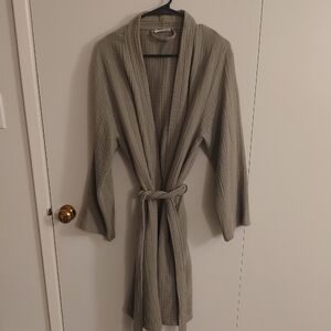 Parachute Green Knit Robe
